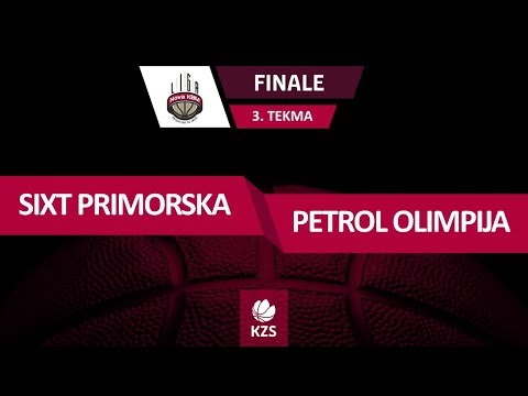 Sixt Primorska : Petrol Olimpija - finale, 3. tekma - Liga NovaKBM - Sezona 2018/19