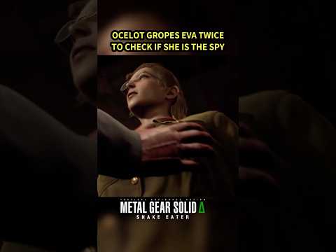 Ocelot Gropes Eva Twice | Metal Gear Solid Delta Snake Eater #metalgearsoliddelta #mgsdelta #mgs