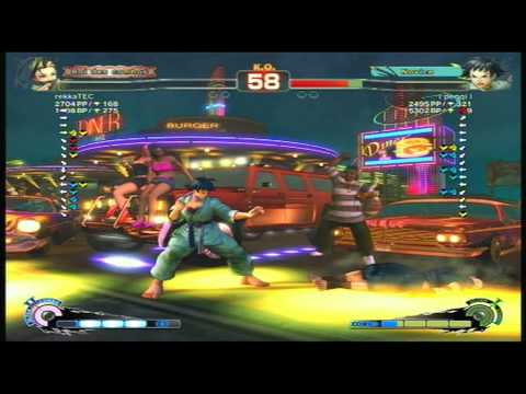 SSF4 Ranked AE - rekkaTEC [ibuki] vs I peqqi I [Makoto]