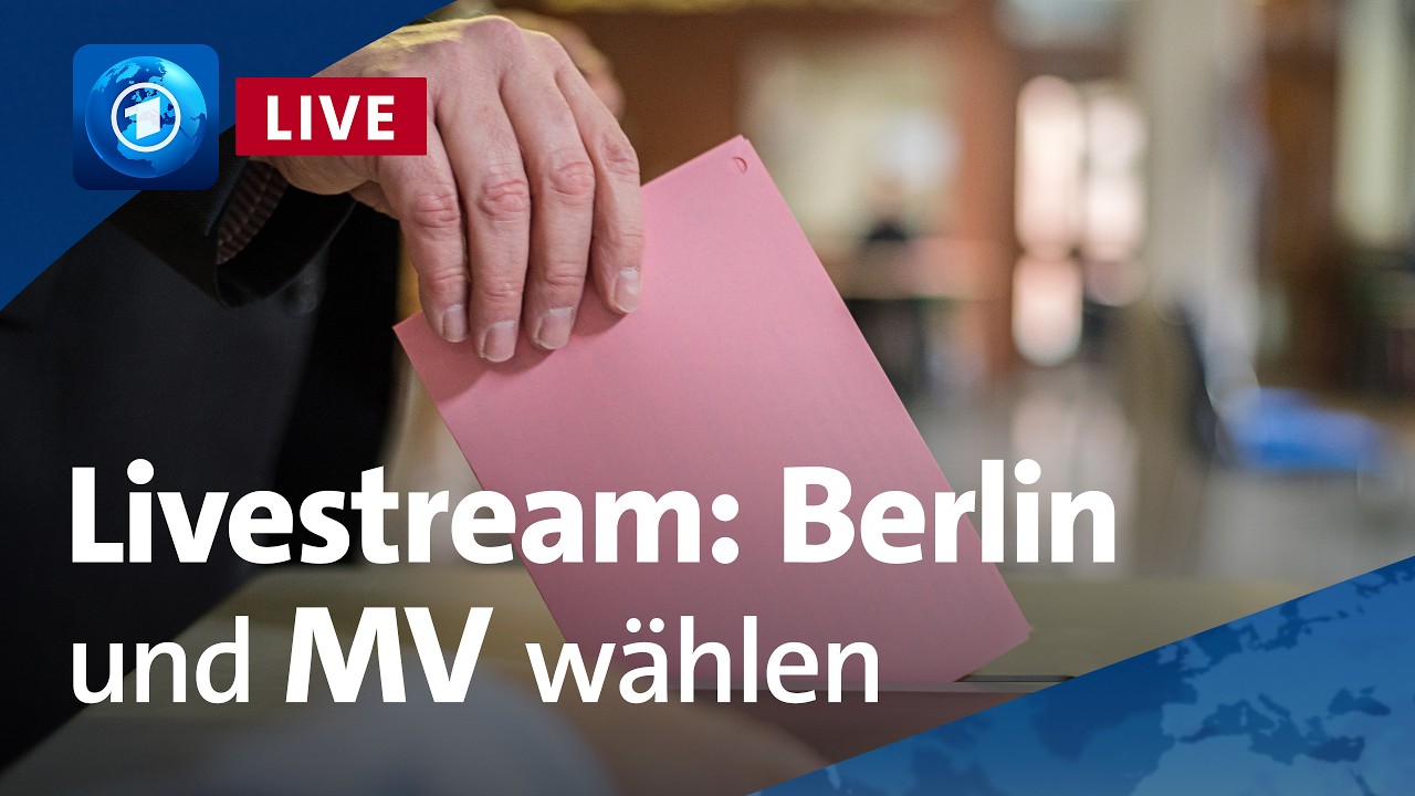 Wahlen in Berlin und Mecklenburg-Vorpommern: Aktuelle Hochrechnungen und Analysen (tagesschau-LIVE)