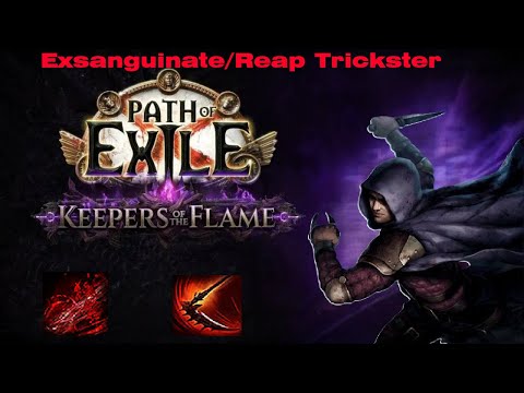 [PoE 3.27] T17 Sanctuary + Uber Boss Showcase / Exsanguinate and Reap Trickster Build