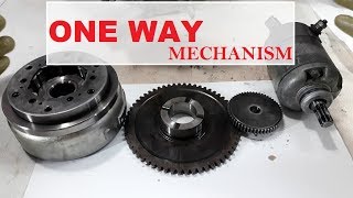 One way Clutch System Of Motorcycle