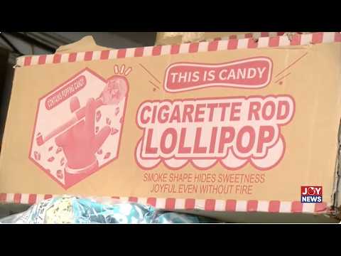 FDA raids Makola Market, arrests traders over cigarette-shaped toffees targeting children