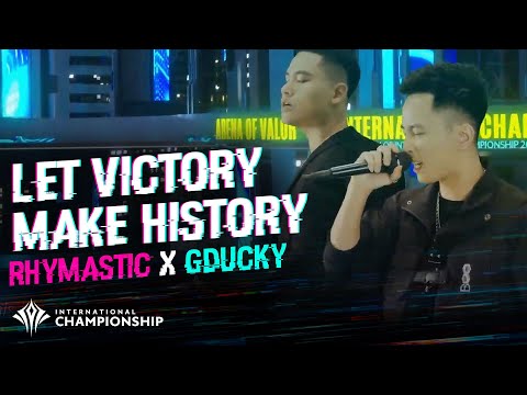 @Rhymastic Official ft. GDucky biểu diễn trực tiếp LET VICTORY MAKE HISTORY - Chung kết AIC 2020