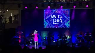JONA singin " BAHAY KUBO" for Awit at Laro Mall tour ( Day 2 )