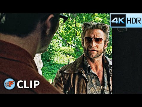 Wolverine Meets Beast Scene | X-Men Days of Future Past (2014) 4K HDR Movie Clip