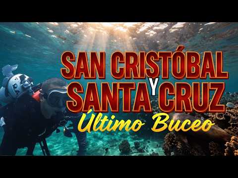 Último buceo en San Cristóbal… y nos fuimos a SANTA CRUZ 🌊 | Islas Galápagos