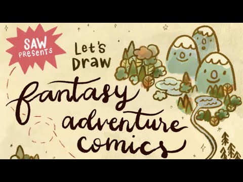 Fantasy Adventure Maps with Erika Pascual - SAW Free Friday Night Comics Workshop