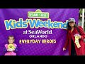 Sesame Street Kids Weekend At SeaWorld Orlando Everyday Heroes Activities Badges Rides Parade