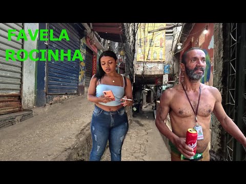 🇧🇷 Favela Rocinha | Inside The Biggest Favela In Rio de Janeiro, Brazil