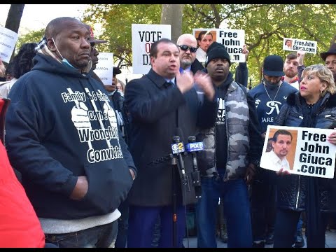 Wrongful Conviction Rally at City Hall — Jeff Deskovic