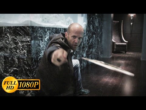 Jason Statham beat bandits with a plastic card and a coin / Wild Card (2015)