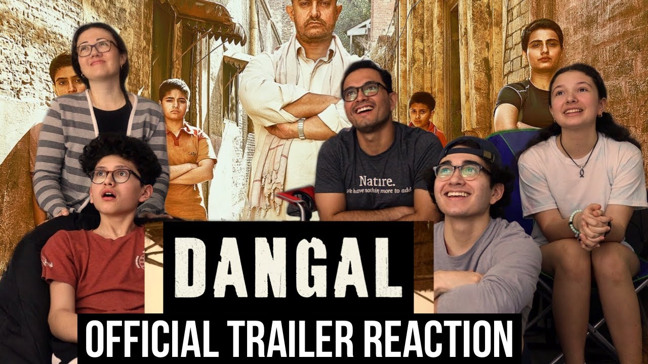 MaJeliv Reactions: DANGAL | Aamir Khan | Official Trailer Reaction || Family love and hard work!!