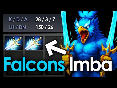 KEZ Mid — 28 KILLS with DOUBLE Falcon Blade (Patch 7.39e) — INSANE Mid Carry