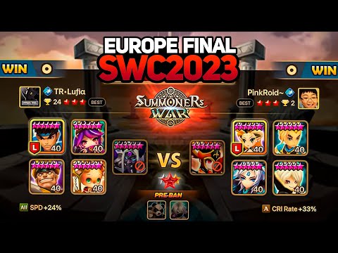 PINKROID vs LUFIA (BO5) | SWC2023 EUROPE CUP FINAL - Summoners War