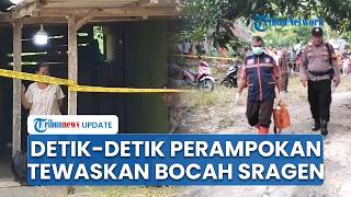 Detik-detik Perampokan Sadis Tewaskan Bocah 11 Tahun di Sragen, Korban Dibacok hingga Jari Terpotong
