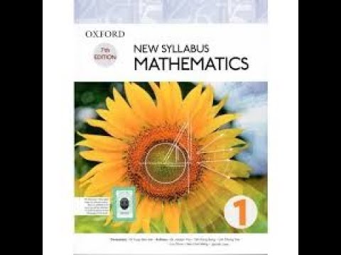 Exercise 9D Question#2 Oxford New Syllabus Mathematics || D1|| Chapter 09 || D1 Math Solutions