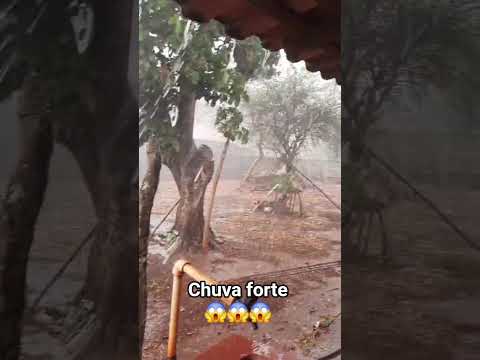 chuva forte # castelândia# Goiás ###