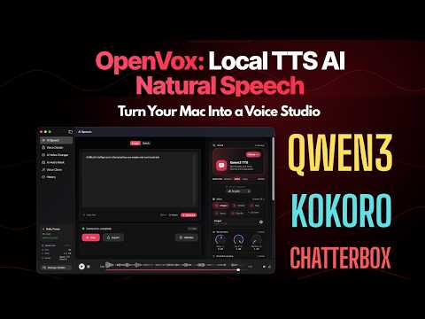 Openvox - Local Voice AI 공식 영상 미리보기