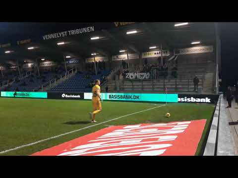 Vendsyssel FF fans på Nord Energi Arena mot Viborg FF 23. November 2019