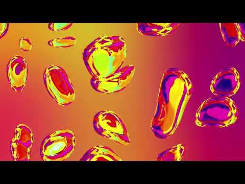 Lava Lamp Abstract Bubbles Screensaver Wallpaper Background 4K 8 HOURS With Relaxing Music For Sleep