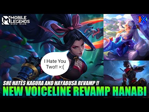 NEW VOICELINE REVAMP HANABI!! | BADASS VOICELINE FOR OUR KUNOICHI | MLBB