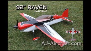 AJ-Aircraft 92" Raven Un-Boxing