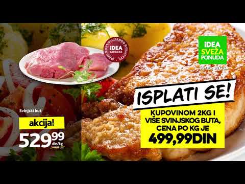 IDEA | Sveža ponuda 16.08 - 18.08.2019.
