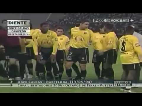 Summary - Round of 16 - Barcelona vs Once Caldas - Copa Libertadores 2004
