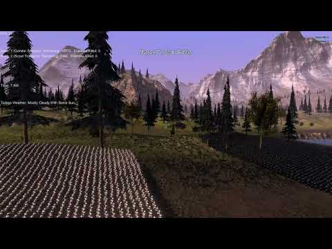 13000 Gondor Soldiers VS 7000 Scout Troopers   | Ultimate Epic Battle Simulator 2 | UEBS 2