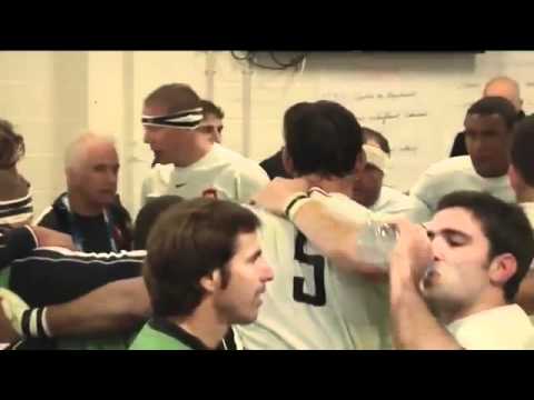 Finale rugby 2011 France Nouvelle Zélande vue des vestiaires (les coulisses du sport 2)