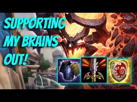 I'M SUPPORTING MY BRAINS OUT! WILL IT BE ENOUGH? | Kuzenbo Support - SMITE Conquest Gameplay