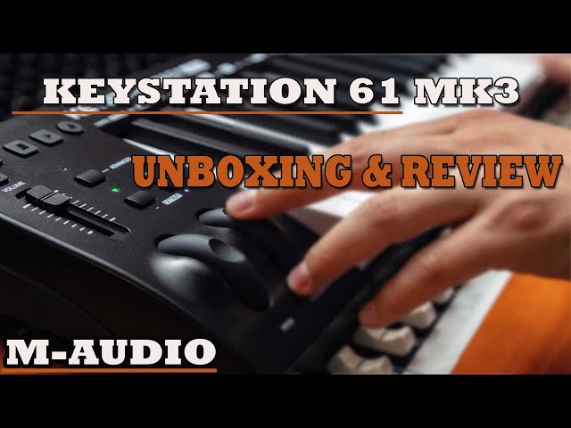 Vídeo relacionado con M-AUDIO Keystation 61MK3 Teclado Controlador MIDI Compacto de 61 Teclas con Controles Asignables, Ruedas de Cambio de Tono/Modulación, Conectividad Plug-and-Play (Mac/PC) y Software Incluida