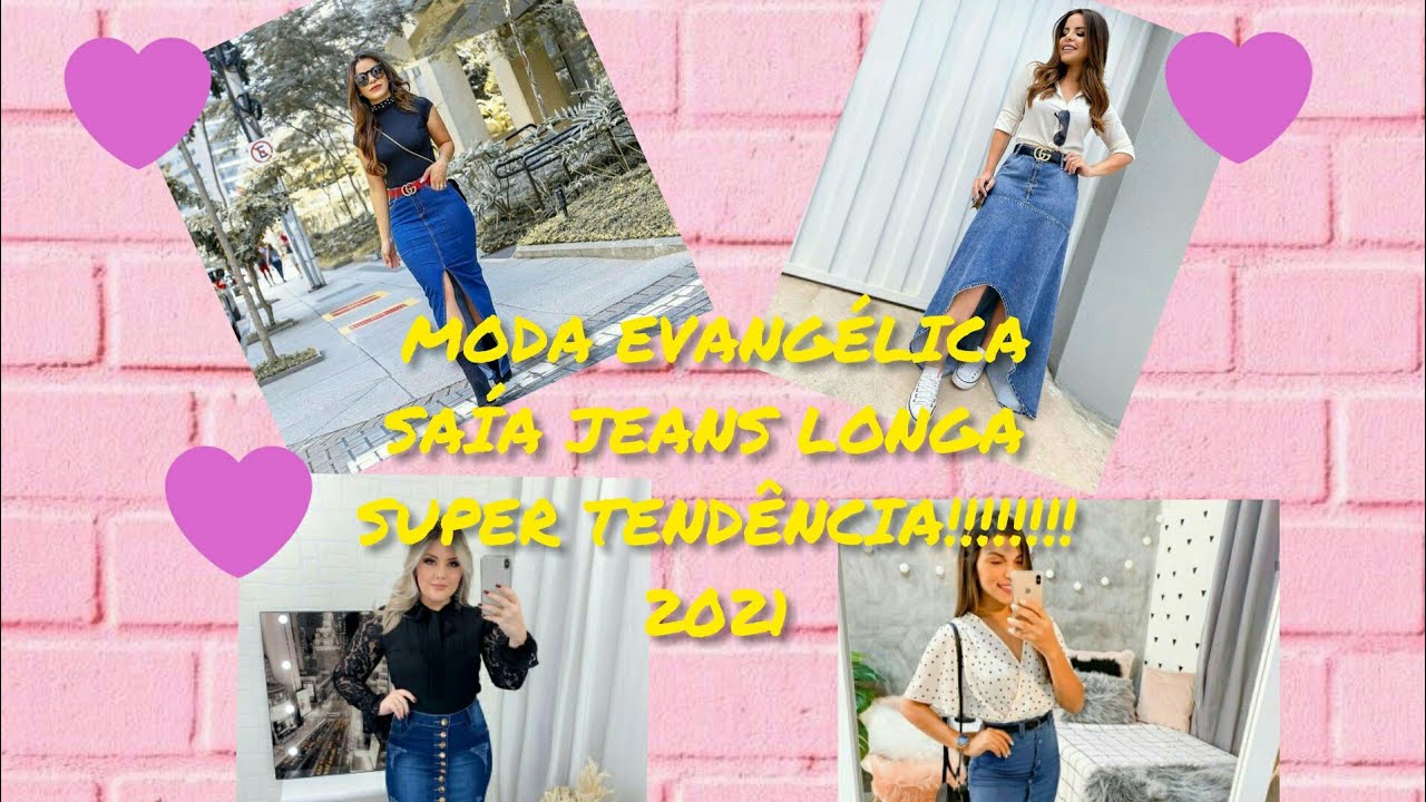 Watch Now MODA EVANGÉLICA!!!!!! SAÍA JEANS LONGA SUPER TENDÊNCIA 💥2021 MODA EVANGÉLICA!!!!!! SAÍA JEANS LONGA SUPER TENDÊNCIA 💥2021