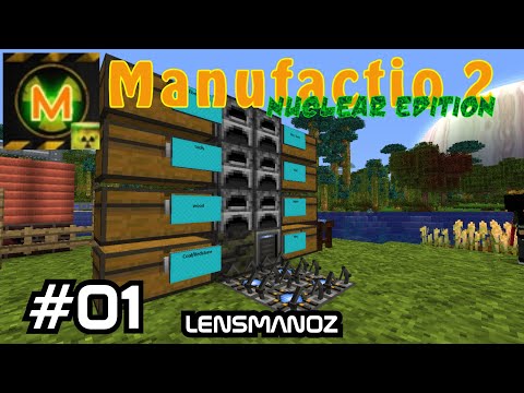Minecraft Manufactio 2 | Nuclear Edition - Ep 1 | Alien world