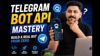 Telegram Bot API Tutorial for Beginners 🚀 | Build Your First Telegram Bot from Zero  | Free Free #1