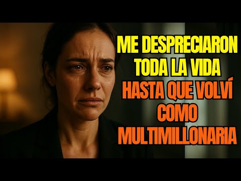 ME DESPRECIARON TODA LA VIDA HASTA QUE VOLVÍ COMO MULTIMILLONARIA