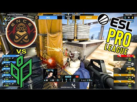 ENCE vs Sprout [Group B | BO3][ESL Pro League Season 15] - CS:GO HIGHLIGHTS