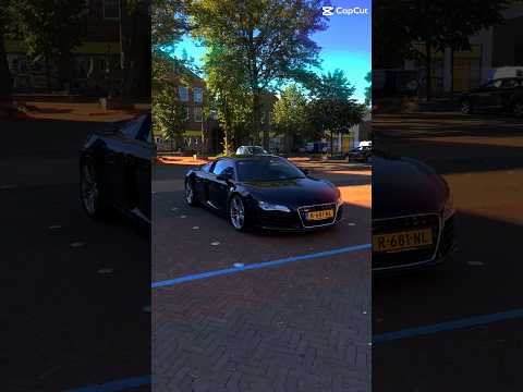 Black Audi R8 #v8 # #r8 #audir8 #audirs #cars #capristo #blackaudi #blackr8