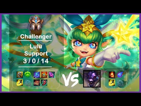 KR Challenger Replays Support Lulu vs Alistar Ep.2860
