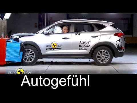 2016 Hyundai Tucson crash test 5 stars euro ncap - Autogefühl