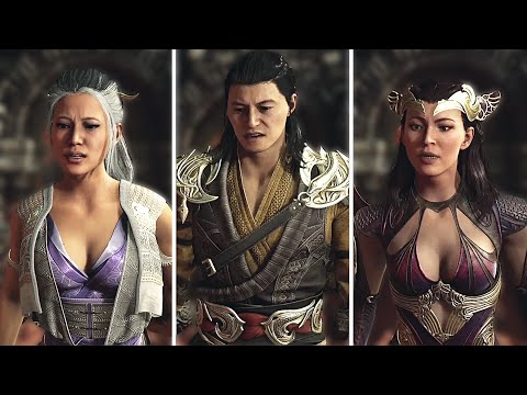 ALL Kombatants Reaction to Kitana kills Takeda, Cassie Cage, Jacqui & Kung Jin - MK1