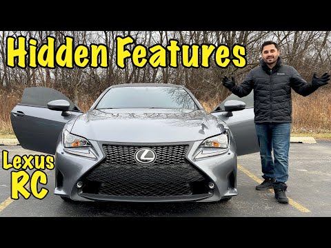 Top 10 Useful Lexus RC Hidden Features