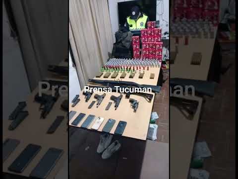 ALDERETES APREHENDEN DOS SOSPECHOSOS POR EL ROBO DE MOTOS Y DESCUBREN UN VERDADERO ARSENAL