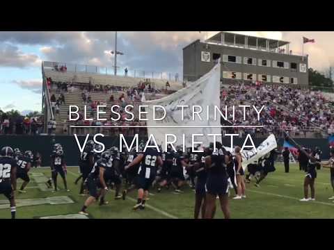 Blessed Trinity vs Marietta 2017 Game Highlights