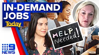 Most in-demand jobs amid Australia's skilled worker shortage | 9 News Australia