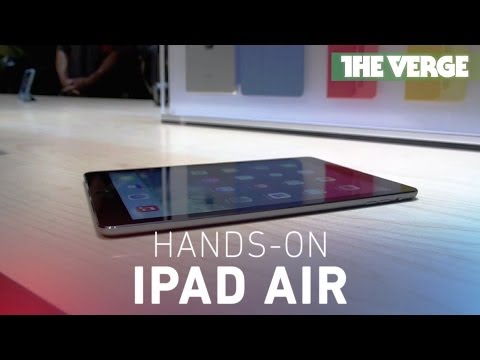 iPad Air hands-on