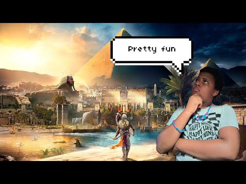 My first time  playing Assassin's Creed Origins