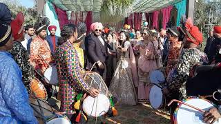 Deep new star Punjabi dhol group marriage Virk com