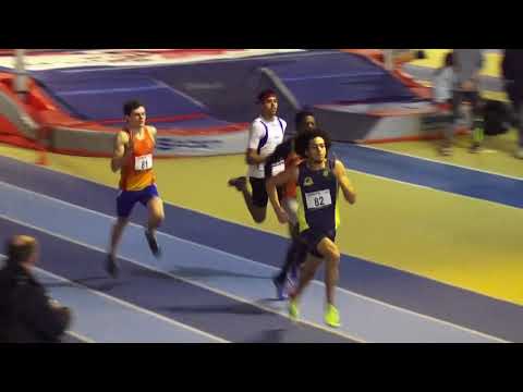 400M JUM/ FINALE 6 - Championnats régionaux en salle Cadets Juniors EAUBONNE 03/02/2018